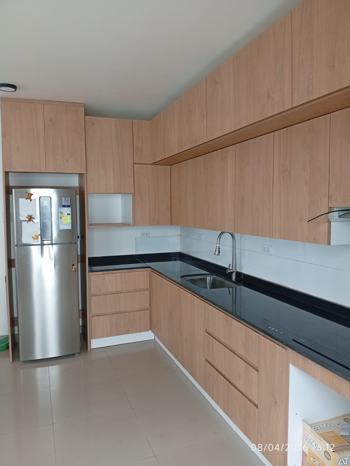 Cocina en Melamina Kendall Encerado
